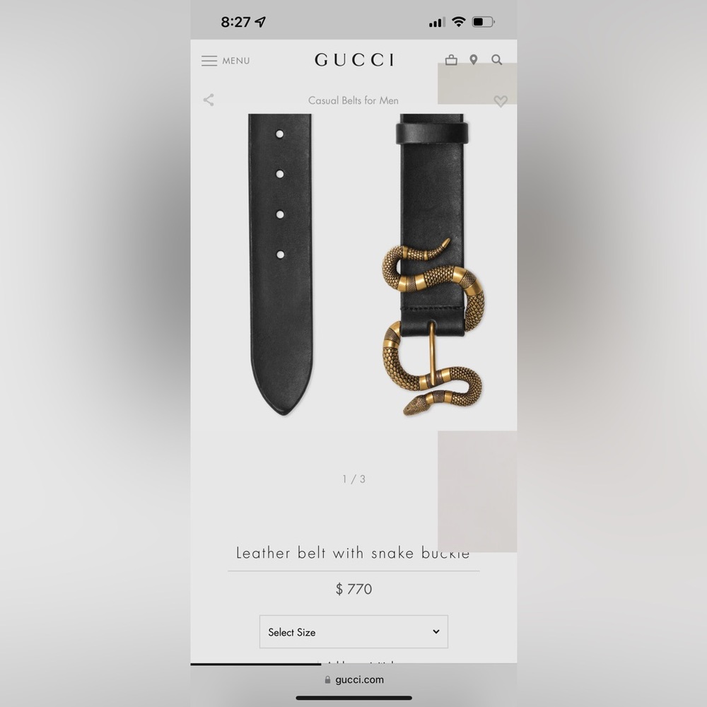 Gucci Belt